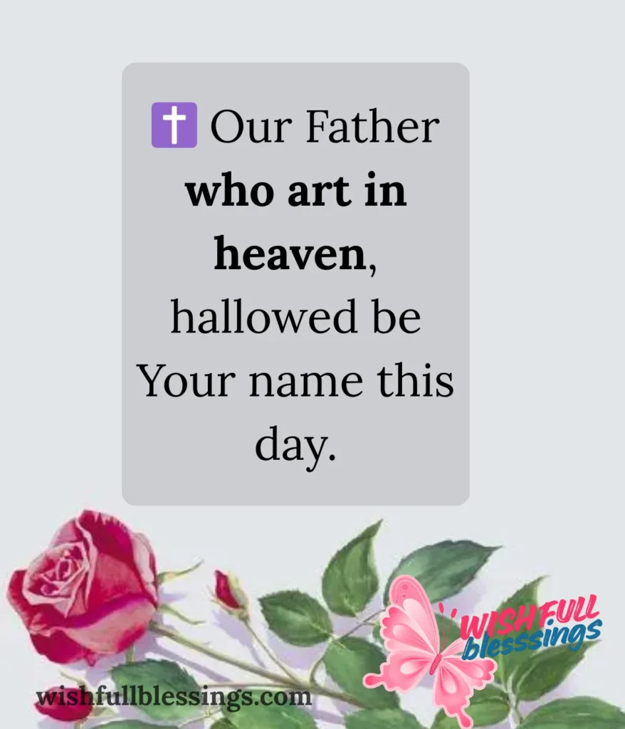 daily-prayers-following-the-lords-prayer-pattern